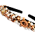 Tiara Bordada Feminina de Luxo Fina com Pedrarias Branco e Dourado T479 - Imagem 2