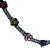 Pulseira Ajustável de Macramê Cinza com Flores Coloridas 884P - Imagem 2