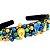 Tiara Bordada de Luxo Média Brasil com Pedrarias Verde, Amarelo e Azul T484 - Imagem 2