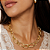 Max Colar Corrente com Elos Dourado CL876 - Imagem 2