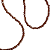 Choker de Cristais Rose Perolado CL884 - Imagem 2