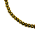 Pulseira de Aço com Bolinhas Dourada 922P - Imagem 3