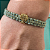 Pulseira de Macramê Verde e Dourado com Pingente Árvore da Vida 923P - Imagem 2