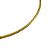 Choker De Malha Dourada de Aço CL888 - Imagem 3