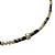 Choker de Pedras Naturais e Cristais Branco Leitoso CL898 - Imagem 3
