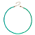 Choker Gargantilha de Cristais Turquesa - Imagem 1