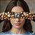 Tiara de Luxo Fina Bordada Preta com Strass Dourado e Pedras Cinza Feminina - Imagem 6