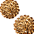 Brinco Pequeno Redondo Dourado - BF327DR - Imagem 2