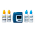 Medidor Cloro Tester Para Cloro Livre Com Soluções P/ 300 Testes Akso - Imagem 3