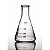 Erlenmeyer 300ml Vidro Boro Boca Estreita Graduado - Imagem 1