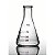 Erlenmeyer 5000ml Vidro Boro Boca Estreita graduado Precision - Imagem 1