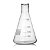 Erlenmeyer 3000ml Vidro Boro Boca Estreita Graduad Uniglas - Imagem 1