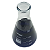 Erlenmeyer 500ml Vidro Boro Boca Estreita Graduado Precision - Imagem 2