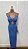 Vestido Midi Azul com Argola - Imagem 1