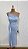 Vestido Midi Azul Assimétrico - Imagem 1