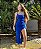 Vestido Fenda Glam Azul - Imagem 1