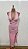 Vestido Rosa Fenda - Imagem 1
