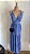 vestido longo azul - Imagem 1