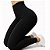 legging canelada preta - Imagem 1