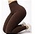 legging canelada marrom - Imagem 1