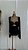 Conjunto Preto com Tule e Detalhe Dourado - Imagem 1