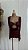Conjunto Vinho com Tule e Detalhe Dourado - Imagem 1