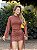 Conjunto Marrom com Saia Drapeada - Imagem 1
