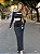 Vestido Longo Preto com Recortes - Imagem 1