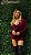 Conjunto Marsala com Blusa Drapeada e Saia Curta - Imagem 1