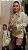 Vestido Curto Off White com Mangas Amplas e Costas Abertas - Imagem 1