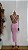 Vestido tricô rosa - Imagem 2