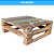 Locação Mesa De Centro Pallet 80x80x30 cm - Imagem 1