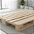 Cama de Viúvo pallet 200x120x15 Cm - Imagem 5