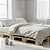 Cama de Viúvo pallet 200x120x15 Cm - Imagem 1