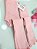 Calça Flare Algodão Rosa - Imagem 3
