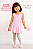 Collant Ballet Infantil Algodão Rosa - Imagem 1