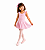 Collant Ballet Infantil Algodão com Sainha Babadinho - Imagem 1