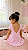 Collant Ballet Infantil em Algodão Decote V - Imagem 2