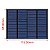 Mini Placa Painel Célula Solar Fotovoltaica 12v 125ma 1,5w - Imagem 2