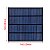 Mini Placa Solar 6v 500ma 3w 145x145mm - Imagem 2