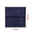 Mini Placa Solar 5,5v 110ma 0,55w 70x70mm - Imagem 2