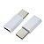 Conector Adaptador Tipo C e Micro USB Preto - Imagem 6