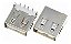 Conector USB Fêmea 90° Tipo a Fêmea 10 Pcs - Imagem 4
