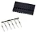 Kit 5 Conectores Dupont de 10 Vias Macho com Terminal - Imagem 1