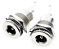10 Conector de Áudio Jack 5,5 X 2,5mm DC-099 - Imagem 1