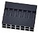 Kit 10 Conectores Dupont Duplo 2x7 14 Vias Fêmea - Imagem 4