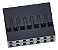 Kit 20 Conectores Dupont Duplo 2x7 14 Vias Macho - Imagem 3