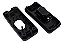 3 Interruptor Meio Fio P/ Abajur Tipo Pera Preto On / Off Preto - Imagem 2
