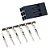 Kit 50 Conectores Dupont Duplo 2x3 6 Vias Macho - Imagem 1