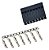 Kit 50 Conectores Dupont Duplo 2x8 16 Vias Fêmea - Imagem 1